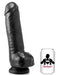 Gangbangster - Super Don - Dildo - 24 x 7 cm - PVC - Zwart-Erotiekvoordeel.nl