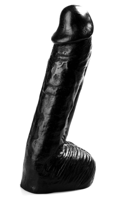 Gangbangster - Super James - Dildo - 25 x 7,5 cm - PVC - Zwart-Erotiekvoordeel.nl