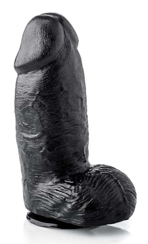 Gangbangster - Super Mike - Dildo - 18 x 8 cm - PVC - Zwart-Erotiekvoordeel.nl