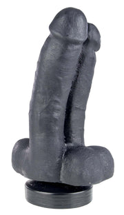 Gangbangster - Tim & Rod - Dildo - 16 x 8 cm - PVC - Zwart-Erotiekvoordeel.nl
