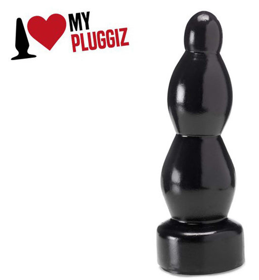 Gangbangster - Towy - Buttplug - 22 x 7,7 cm - PVC - Zwart-Laced-up.nl