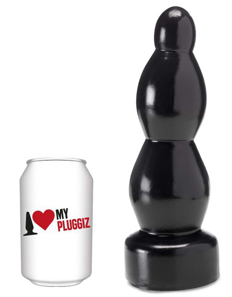 Gangbangster - Towy - Buttplug - 22 x 7,7 cm - PVC - Zwart-Laced-up.nl