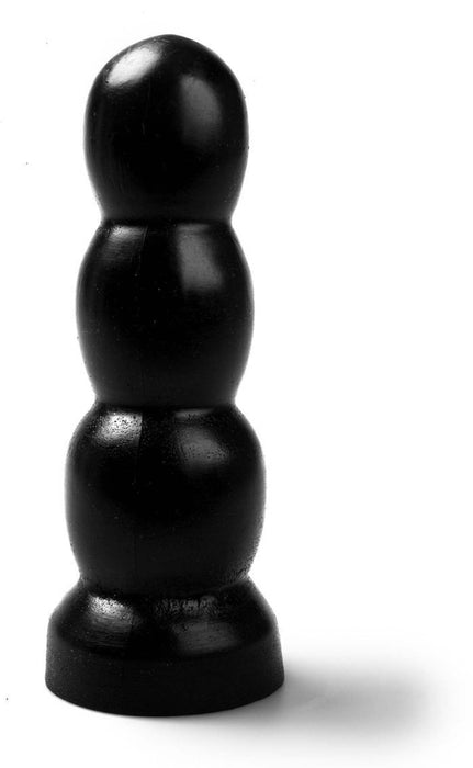 Gangbangster - Triball - Buttplug - 14 x 5 cm - PVC - Zwart-Laced-up.nl