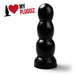 Gangbangster - Triball - Buttplug - 14 x 5 cm - PVC - Zwart-Laced-up.nl