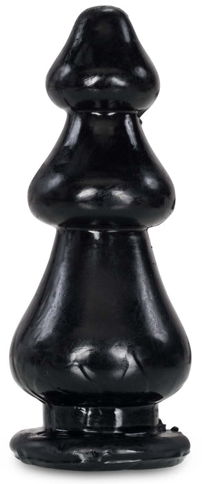 Gangbangster - Woody - Buttplug - 18 x 7,3 cm - PVC - Zwart-Laced-up.nl