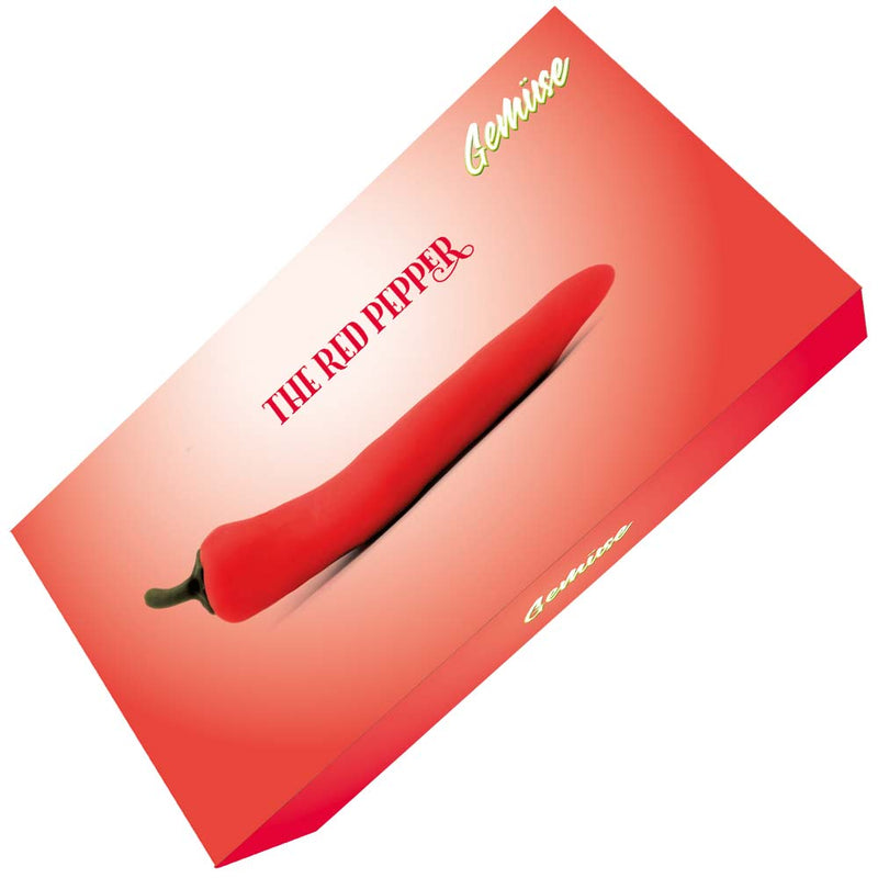 Gemüse - The Red Pepper - Vibrerende Groente Vibrator - 10 snelheden-Laced-up.nl