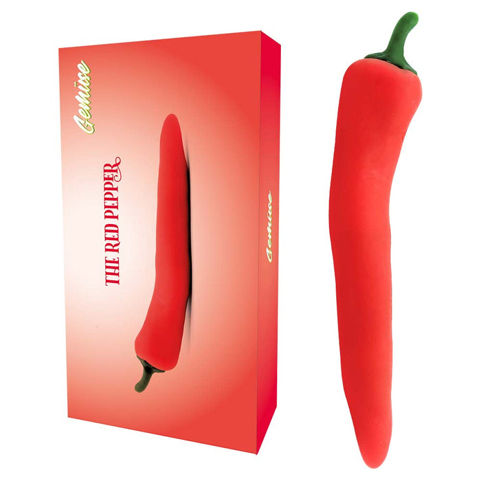 Gemüse - The Red Pepper - Vibrerende Groente Vibrator - 10 snelheden-Laced-up.nl