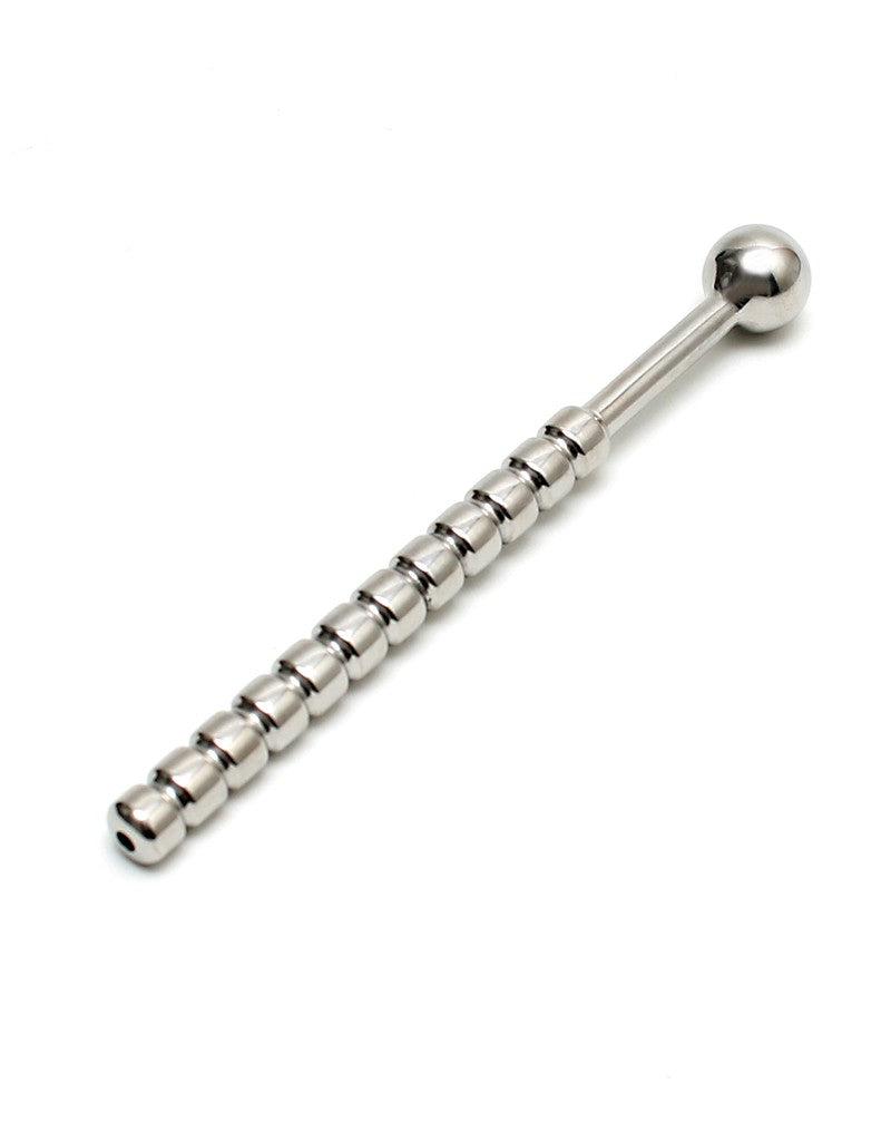 Rimba - Geribbelde Holle Urethral - Plasbuis Plug - Ø 9 mm-Laced-up.nl