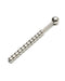 Rimba - Geribbelde Holle Urethral - Plasbuis Plug - Ø 9 mm-Erotiekvoordeel.nl