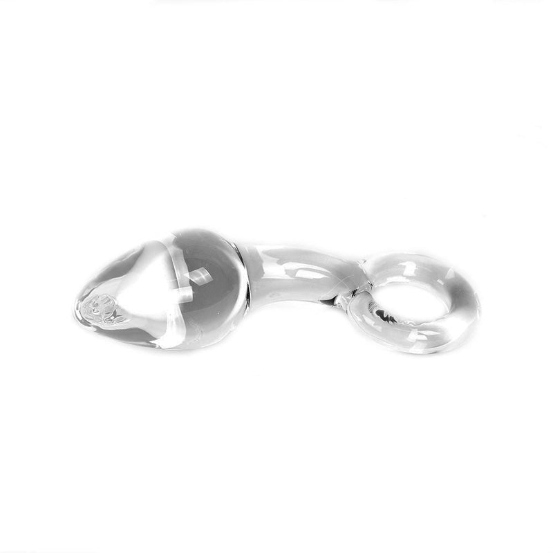 Glazen Buttplug Met Ring-Laced-up.nl