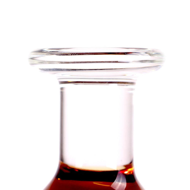 Glazen Buttplug - Transparant Met Rood/oranje punt-Laced-up.nl