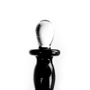 Glazen Dildo DeLuxe - Zwart-Laced-up.nl