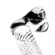 Glazen Dildo Geribbeld - Transparant-Laced-up.nl
