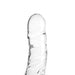 Glazen Dildo rond - Transparant-Erotiekvoordeel.nl