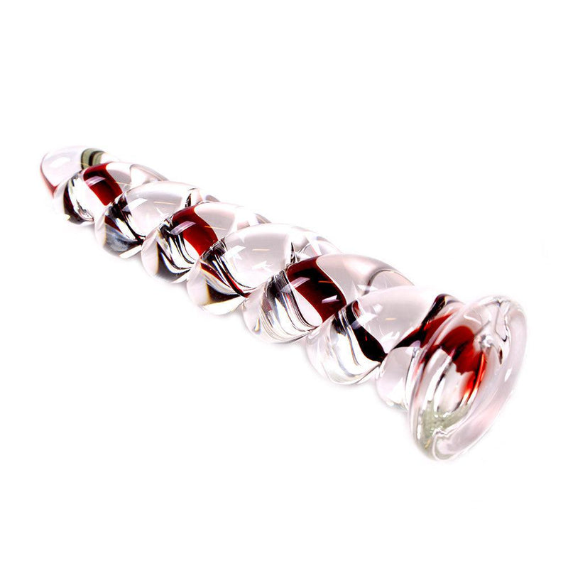 Glazen dildo Twister-Laced-up.nl