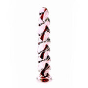 Glazen dildo Twister-Laced-up.nl