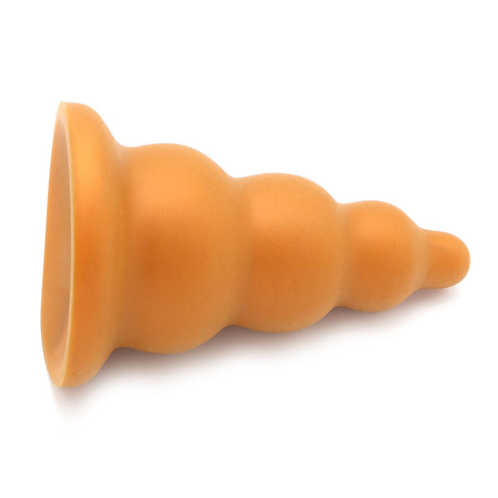 Gold Play - Soft Liquid Siliconen Anaal Dildo Blop - Goud-Laced-up.nl