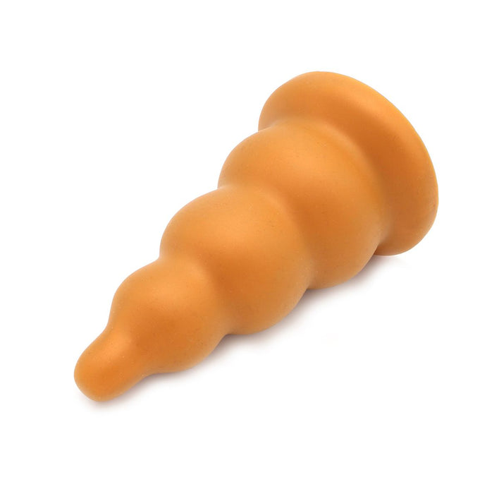 Gold Play - Soft Liquid Siliconen Anaal Dildo Blop - Goud-Laced-up.nl