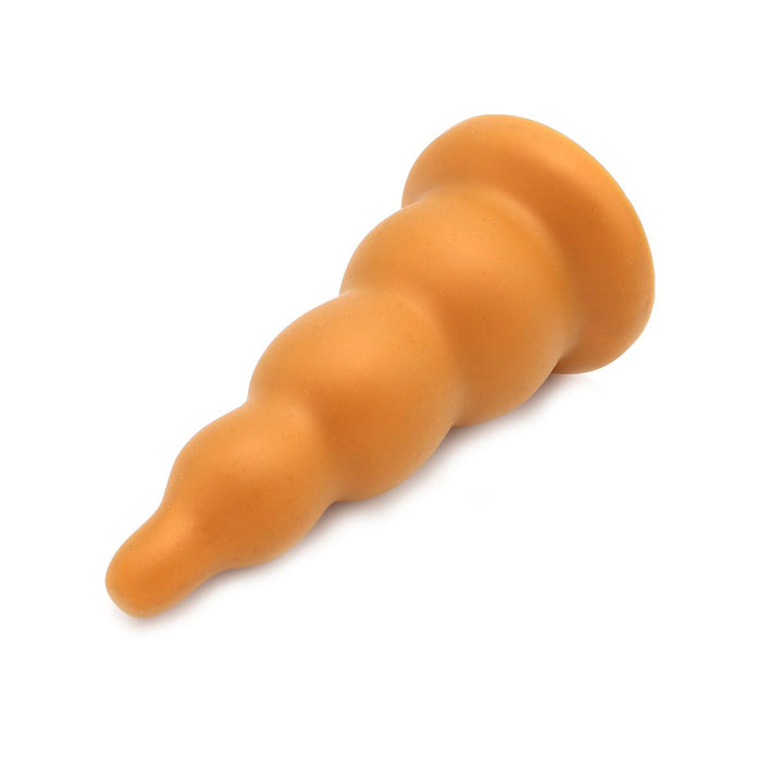 Gold Play - Soft Liquid Siliconen Anaal Dildo Blop - Goud-Laced-up.nl