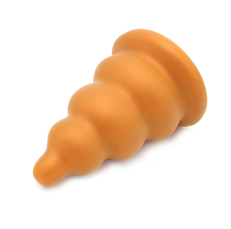 Gold Play - Soft Liquid Siliconen Anaal Dildo Blop - Goud-Laced-up.nl