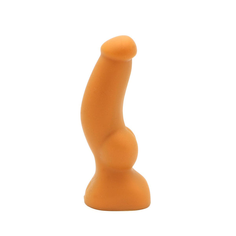 Gold Play - Soft Liquid Siliconen Anaal Dildo Cock - Goud-Laced-up.nl