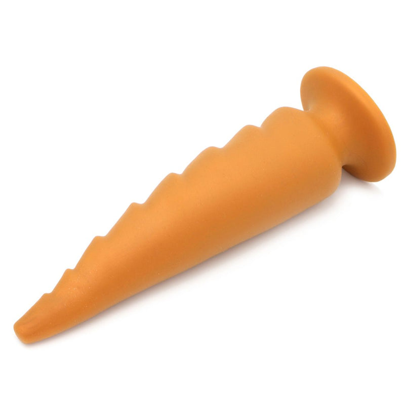 Gold Play - Soft Liquid Siliconen Anaal Dildo Rex - Goud-Laced-up.nl