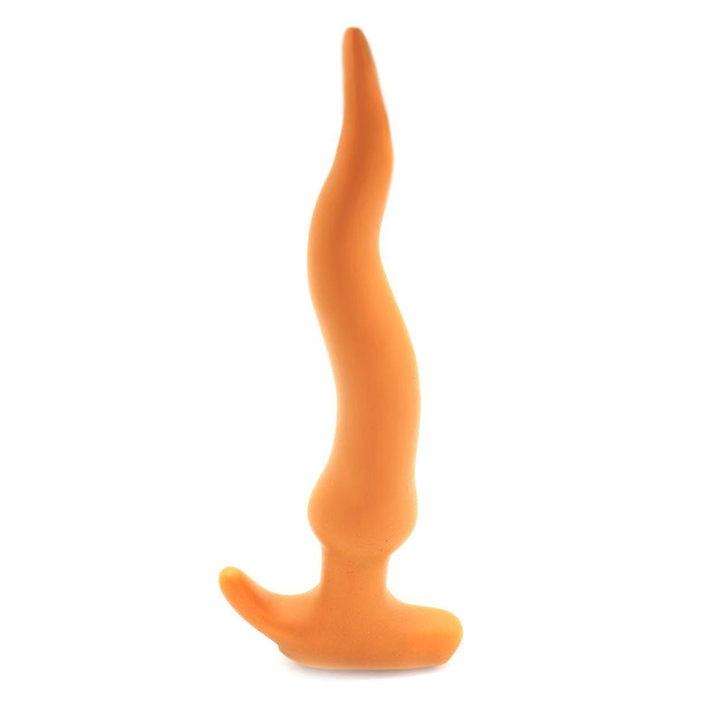 Gold Play - Soft Liquid Siliconen Anaal Dildo - Wave - Goud-Laced-up.nl