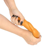 Gold Play - Soft Liquid Siliconen Dildo - Alien - Goud-Laced-up.nl