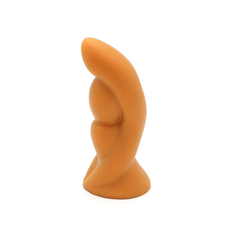 Gold Play - Soft Liquid Siliconen Dildo - Alien - Goud-Laced-up.nl