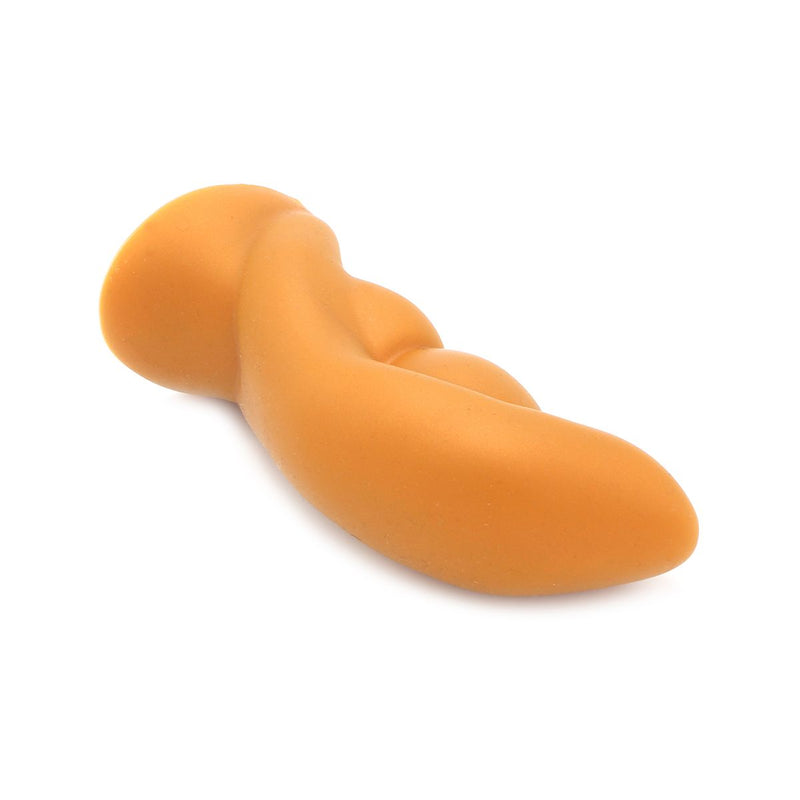 Gold Play - Soft Liquid Siliconen Dildo - Alien - Goud-Laced-up.nl