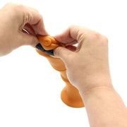 Gold Play - Soft Liquid Siliconen Dildo - Beast - Goud-Laced-up.nl