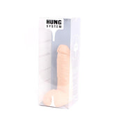 HUNG System - Cesar - Dildo - Met Vac-U-Lock 19 cm - Lichte Huidskleur-Laced-up.nl