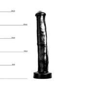 HUNG System - Donkey - Dildo - Met Vac-U-Lock - 25,5 cm - Zwart-Laced-up.nl