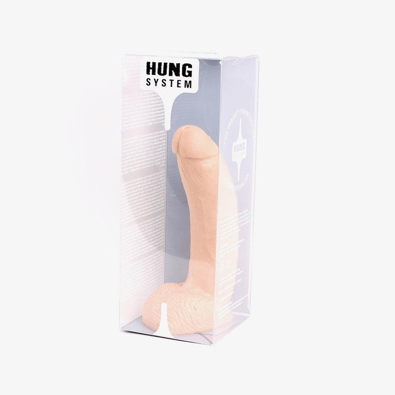 HUNG System - George - Dildo - Met Vac-U-Lock - 22 cm - Lichte Huidskleur-Laced-up.nl