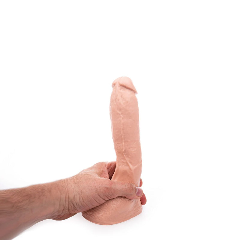 HUNG System - Jay - Dildo - Met Vac-U-Lock - Small - Lichte Huidskleur-Laced-up.nl