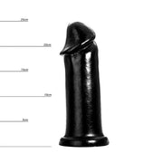 HUNG System - XXXL Dildo met Vac-U-Lock 25 cm - Zwart-Laced-up.nl