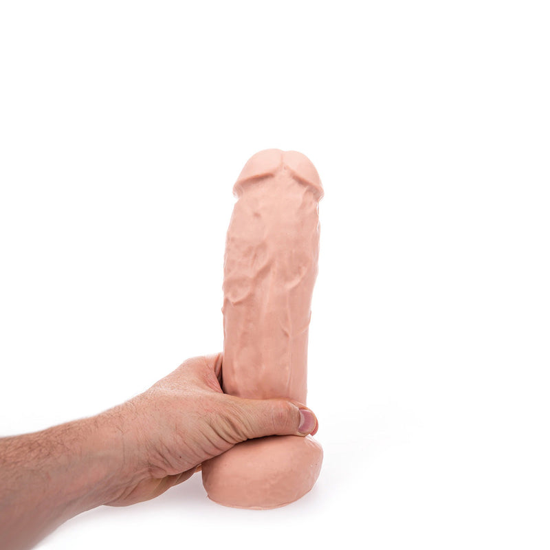 HUNG System - Zac - Dildo - Met Vac-U-Lock - Medium - Lichte Huidskleur-Laced-up.nl