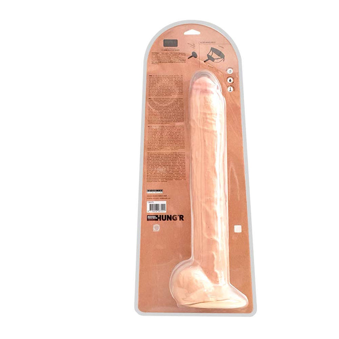 HUNG'R - Brutus - Dildo - Lichte huidskleur - 44.5 cm - Ø 7.3 cm-Laced-up.nl