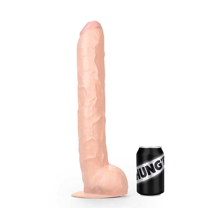 HUNG'R - Brutus - Dildo - Lichte huidskleur - 44.5 cm - Ø 7.3 cm-Laced-up.nl