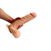 HUNG'R - David - Dildo - Lichte huidskleur- 33 cm - Ø 7.6 cm-Laced-up.nl