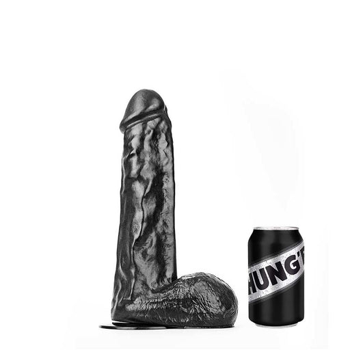 HUNG'R - David - Dildo - Zwart - 33 cm - Ø 7.6 cm-Laced-up.nl