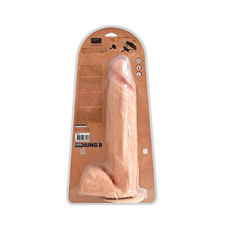 HUNG'R - Goliath - Dildo - Lichte huidskleur - 36 cm - Ø 7.6 cm-Laced-up.nl