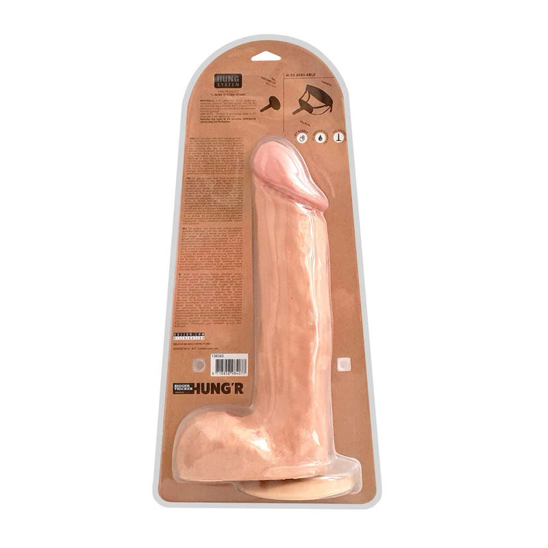 HUNG'R - Gustav - Dildo - Lichte huidskleur - 33 cm - Ø 6.8 cm-Laced-up.nl