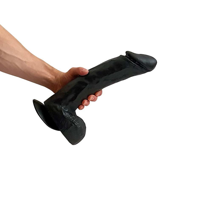 HUNG'R - Gustav - Dildo - Zwart - 33 cm - Ø 6.8 cm-Laced-up.nl