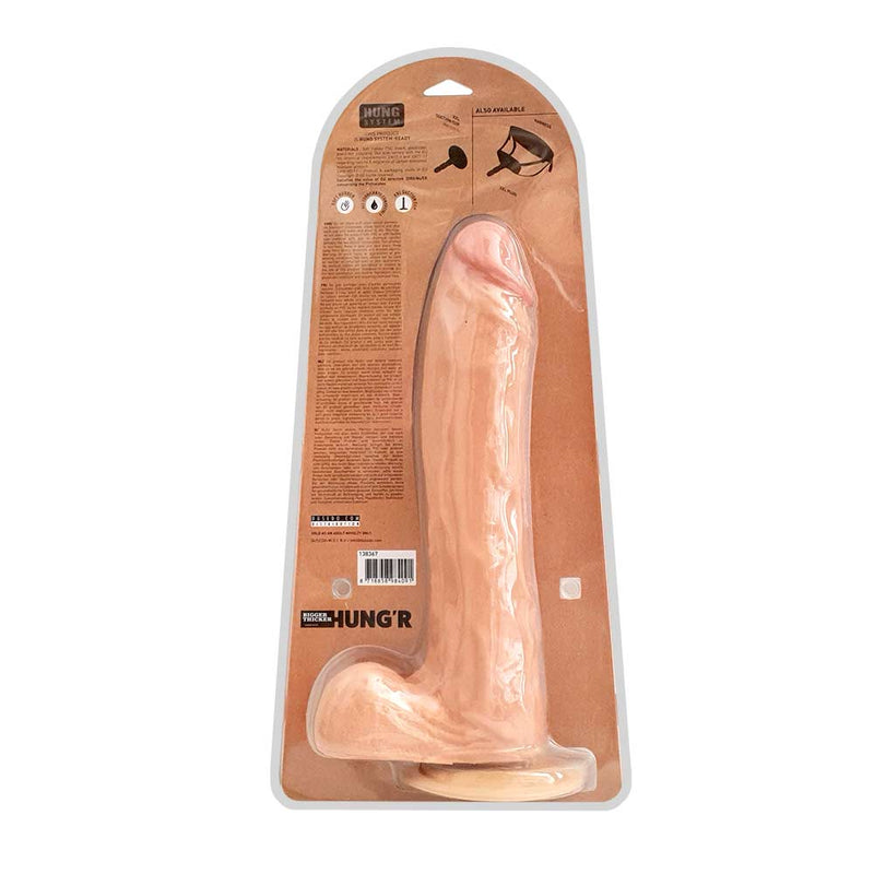 HUNG'R - Maxim - Dildo Lichte huidskleur - 33.5 cm - Ø 6.6 cm-Laced-up.nl