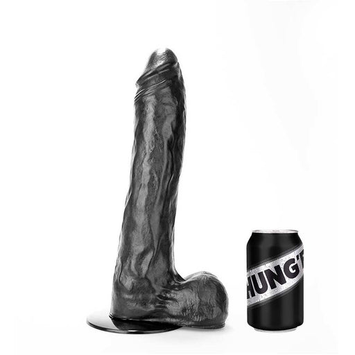HUNG'R - Maxim - Dildo - Zwart - 33.5 cm - Ø 6.6 cm-Laced-up.nl