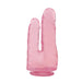 Hi-Rubber - Dubbele Penetratie Dildo - 23 cm - Roze-Erotiekvoordeel.nl