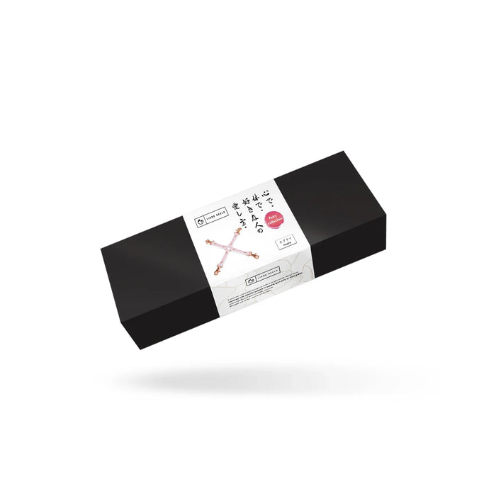 Liebe Seele - Fairy Collection - Exclusieve Lederen Hogtie - Roze/Wit-Laced-up.nl