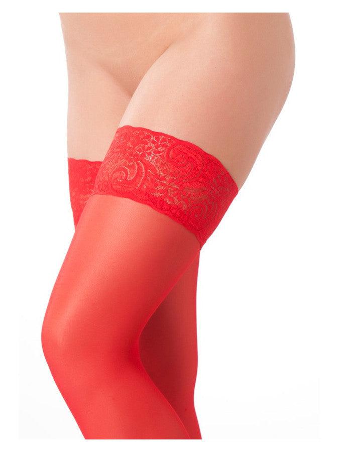 Amorable - Hold-up Kousen - Rood-Laced-up.nl