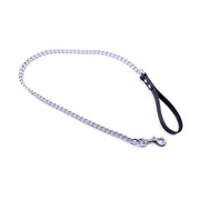 Kiotos - Hondenketting Met Leren Handvat - Small-Laced-up.nl